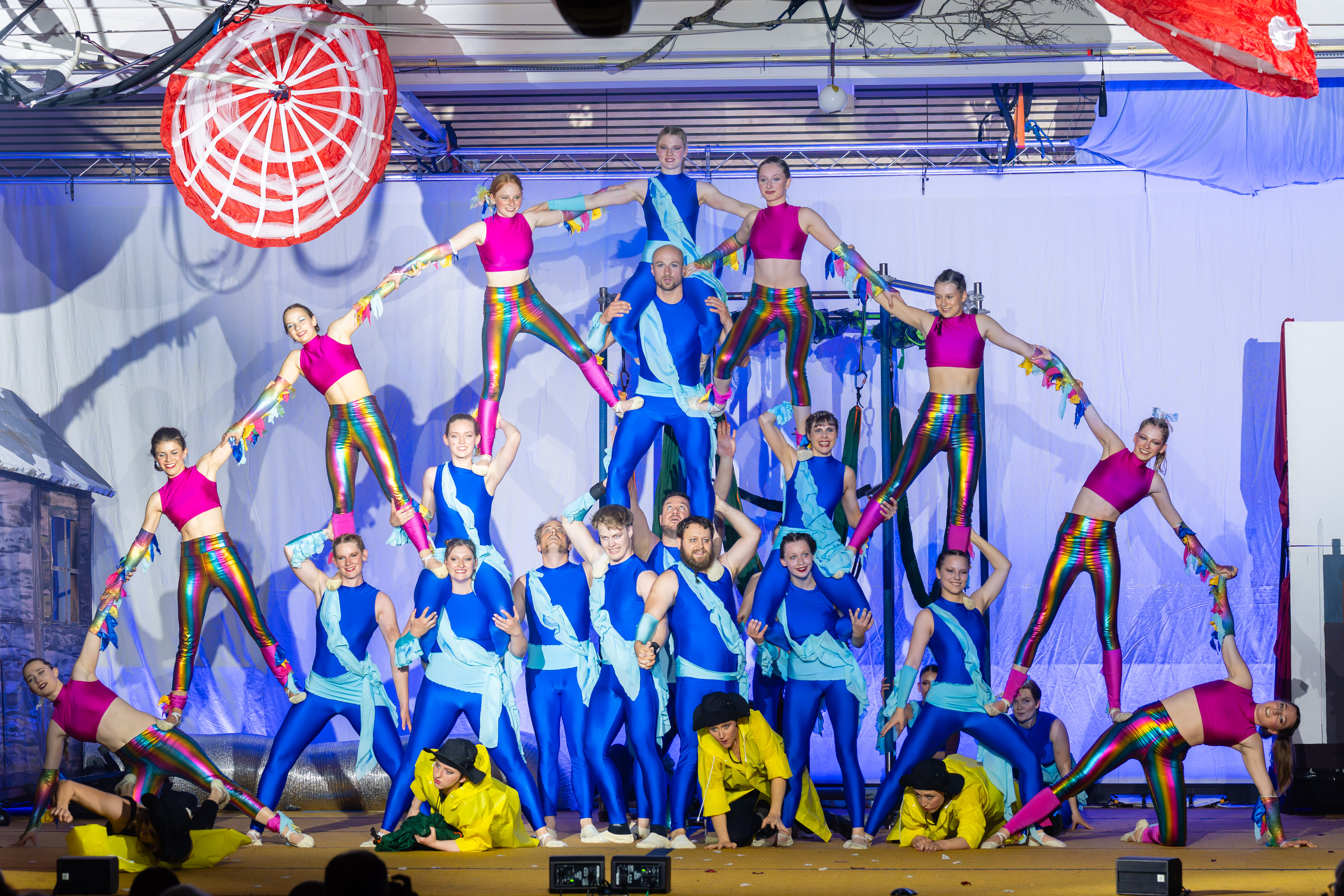 Aufführung des Münchner Sporttheater Ensemble ''Im Bann Des Glücks'' 2025